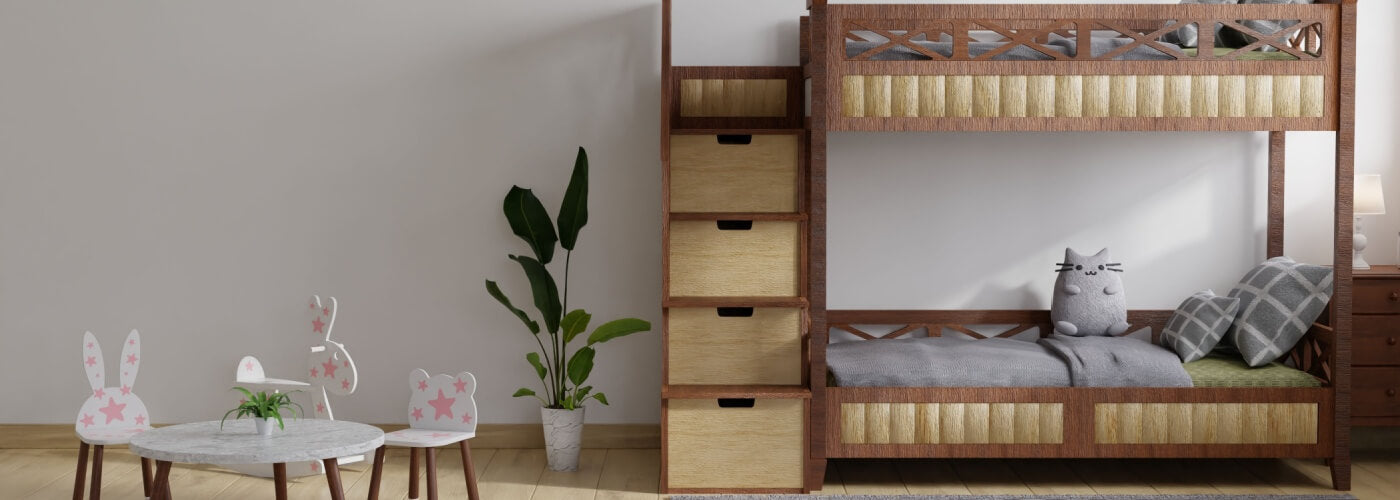 What are the benefits of wooden bunk beds