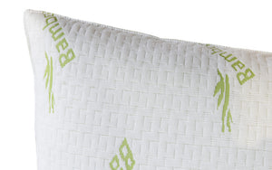 white-Relaxer-Bamboo-Memory-Foam-Orthopaedic-Pillows-top-left-corner-image