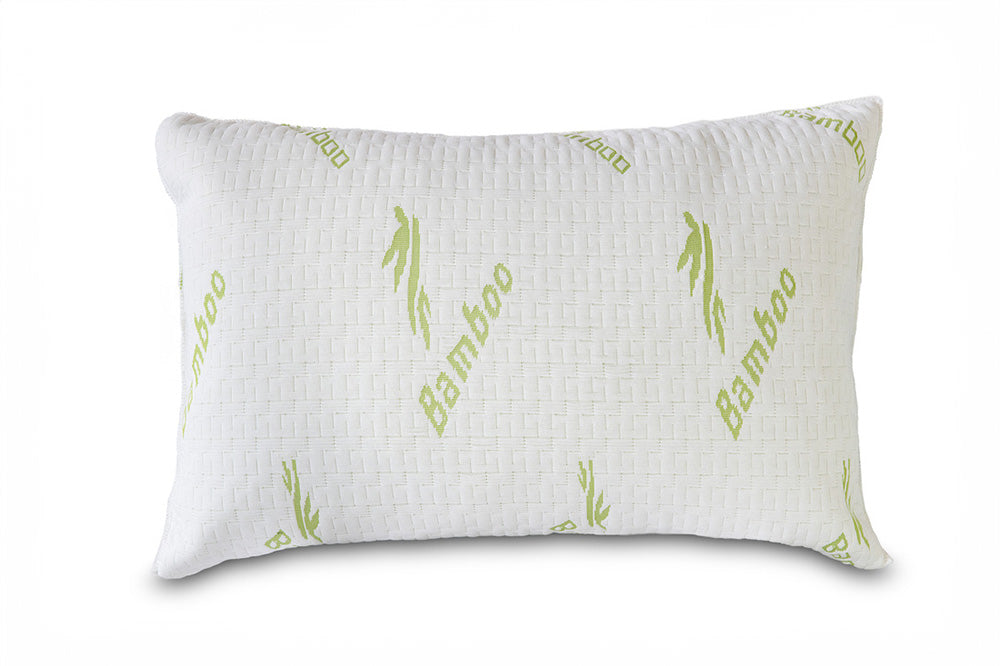 white-Relaxer-Bamboo-Memory-Foam-Orthopaedic-Pillows-front-image