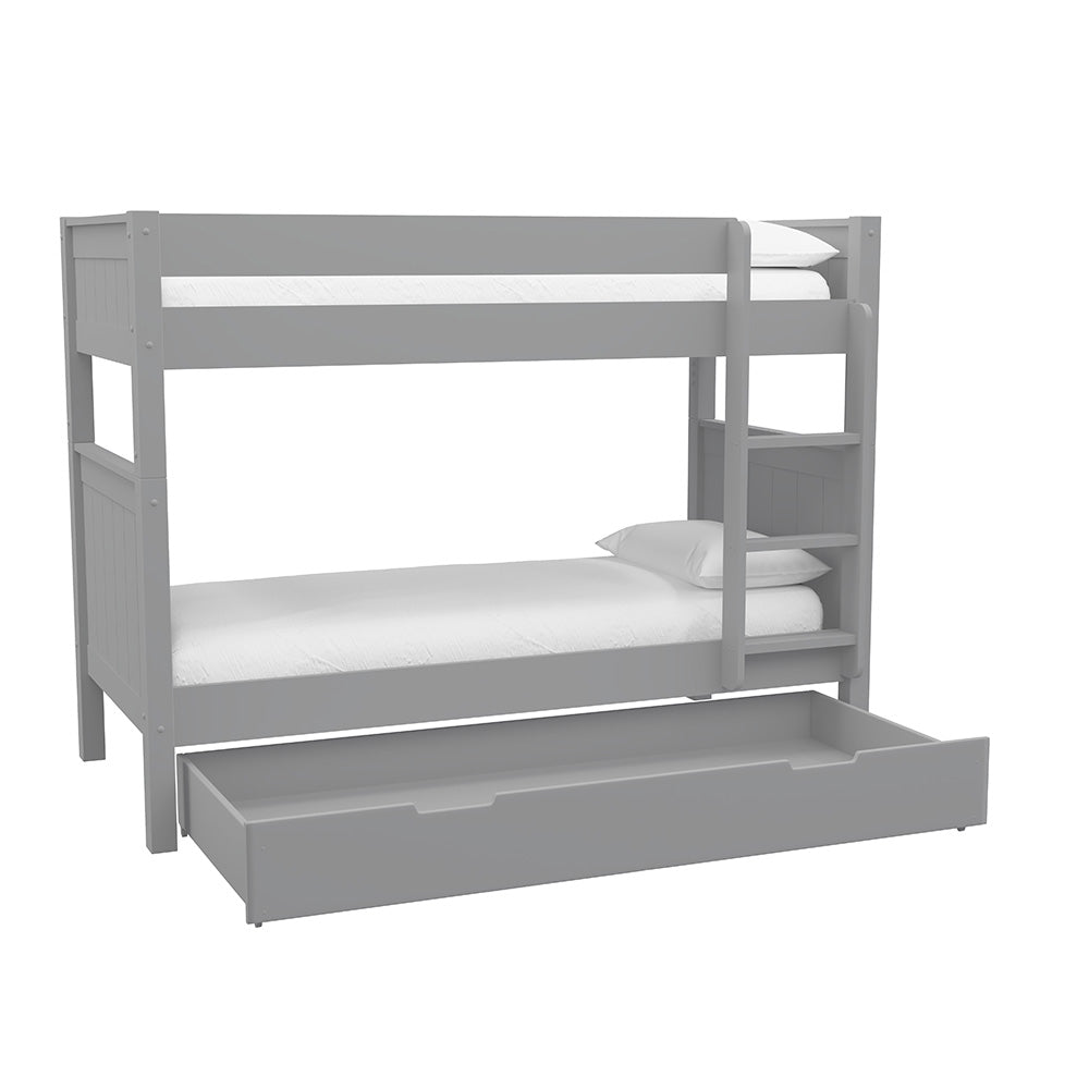 grey-wooden-bunk-bed-with-trundle