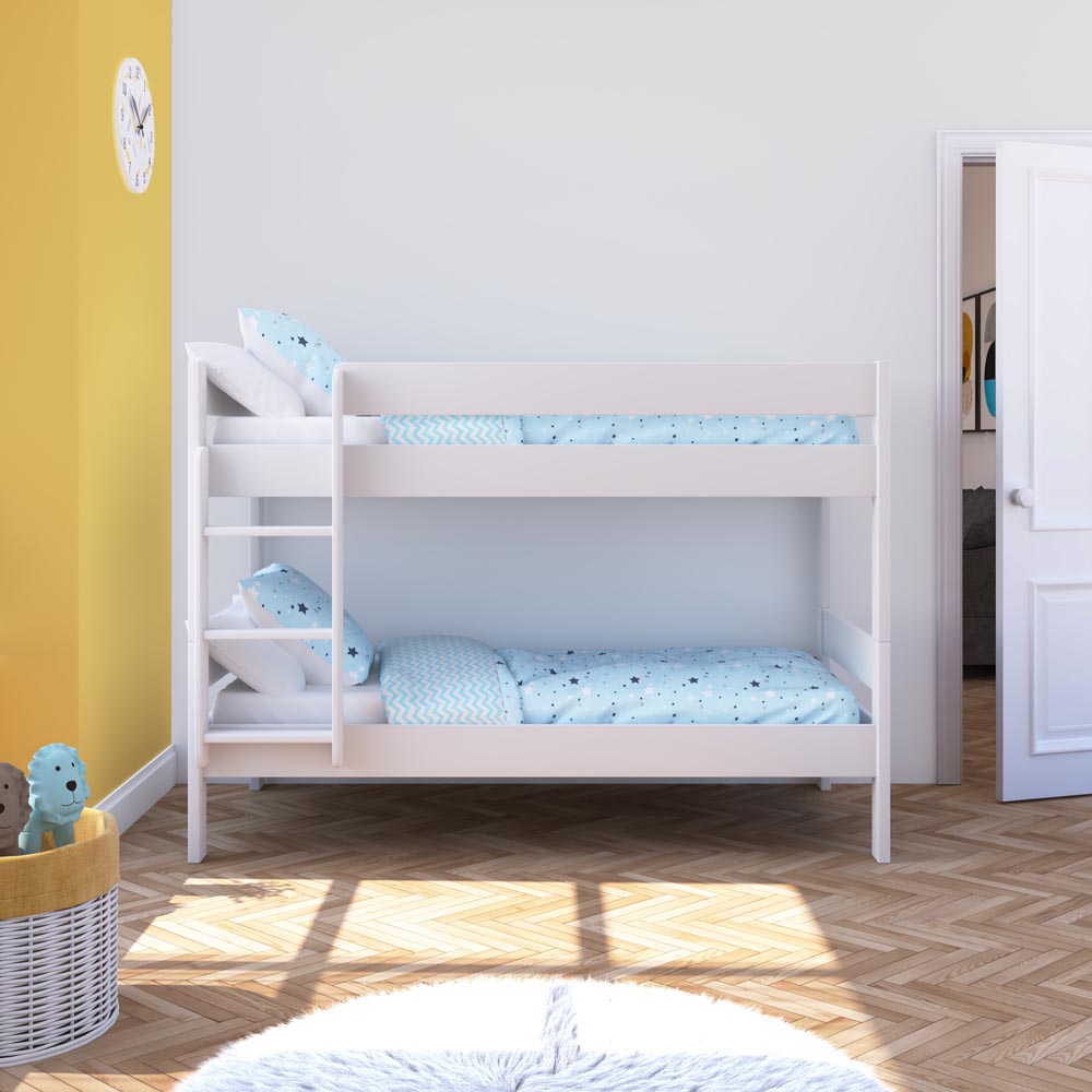 white-detachable-single-beds-bunk-bed