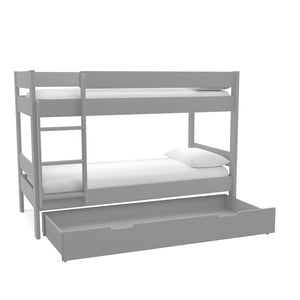 fully-assembled-grey-bunk-bed--and-trundle-three-people-sleeping-space