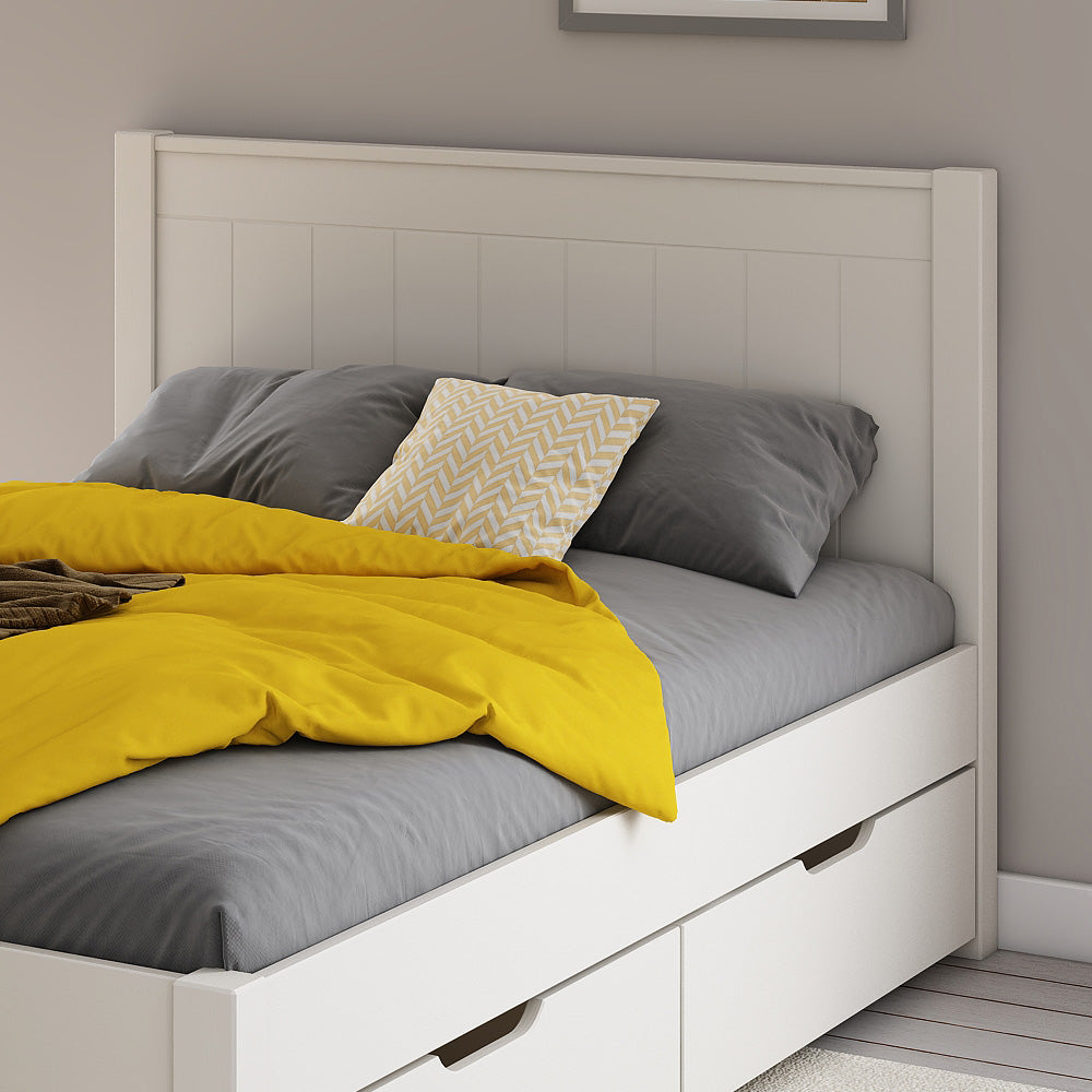 close-up-low-end-small-double-bed-with-two-drawers