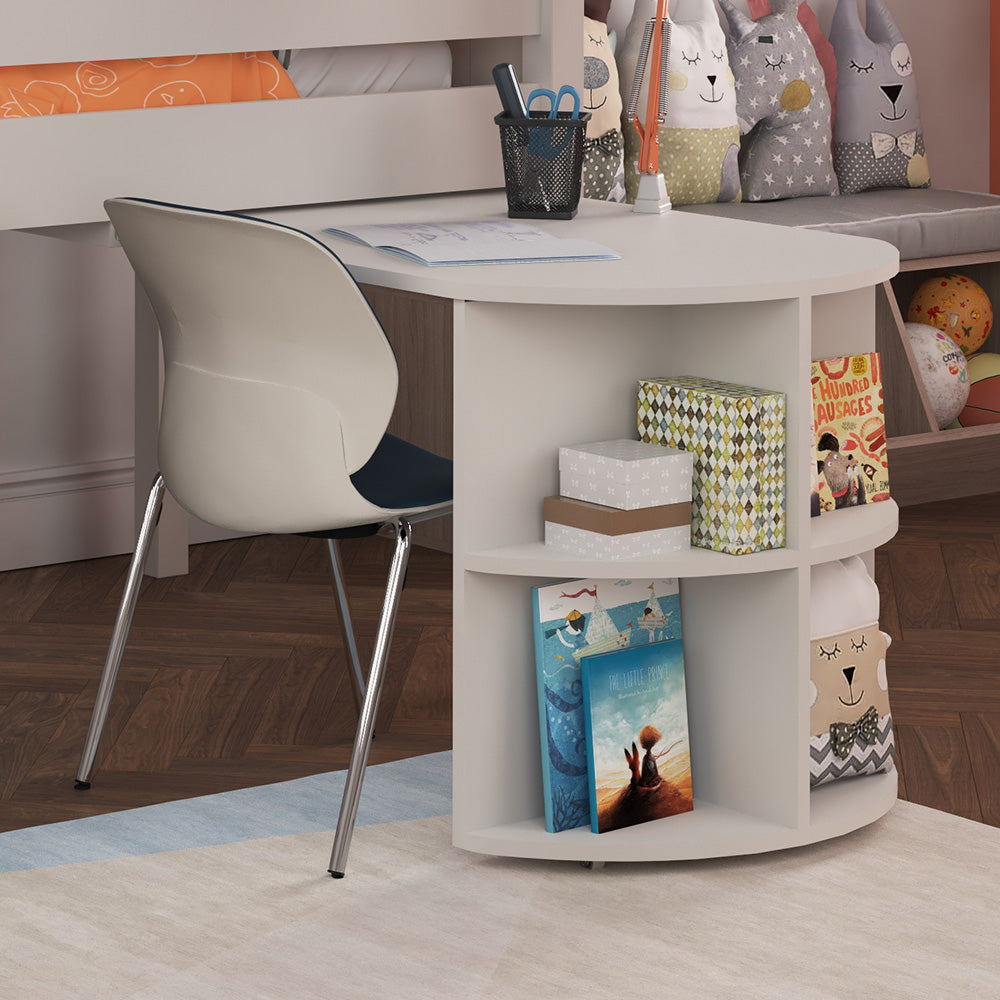 close-up-white-pull-out-desk-with-bookshelf-space