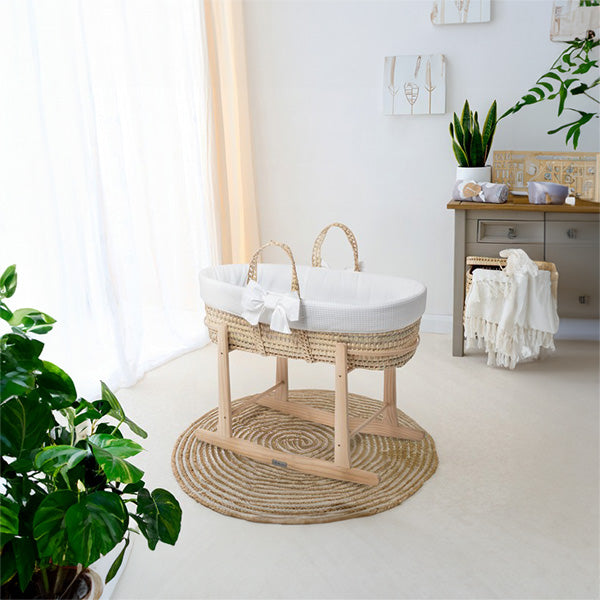 Clair de Lune 80th Anniversary Chelsea Palm Moses Basket