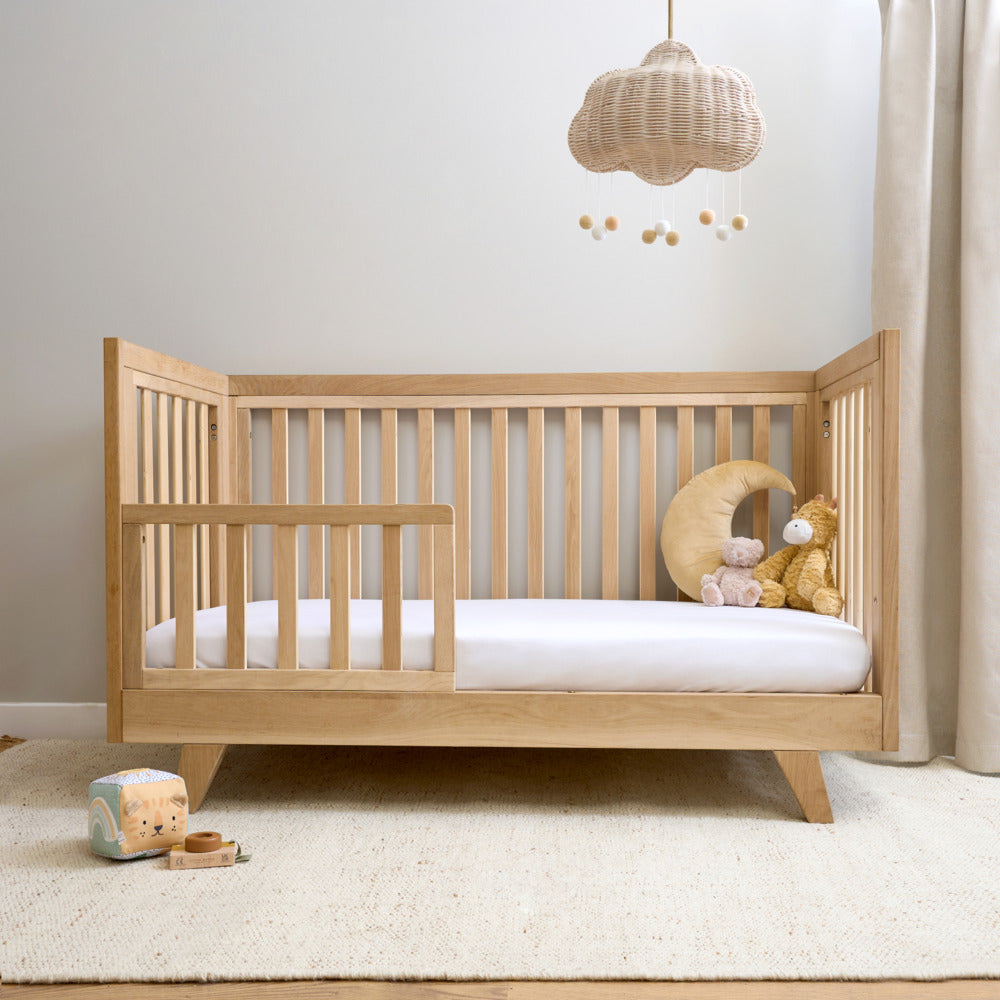 Low Clair de Lune Oak Cot Bed