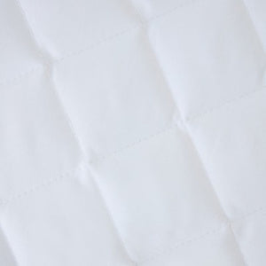 Clair de Lune Micro-Fresh® Quilted Cot Bed Mattress Protector zoomed in