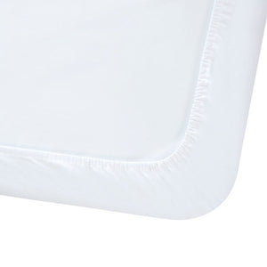 corner of a Clair de Lune Micro-Fresh® Quilted Cot Bed Mattress Protector