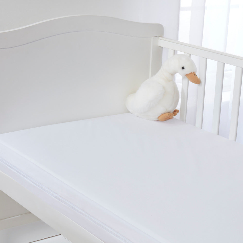 Teddy on Clair de Lune Micro-Fresh® Waterproof Cot Bed Mattress Protector - 140 x 70 cm