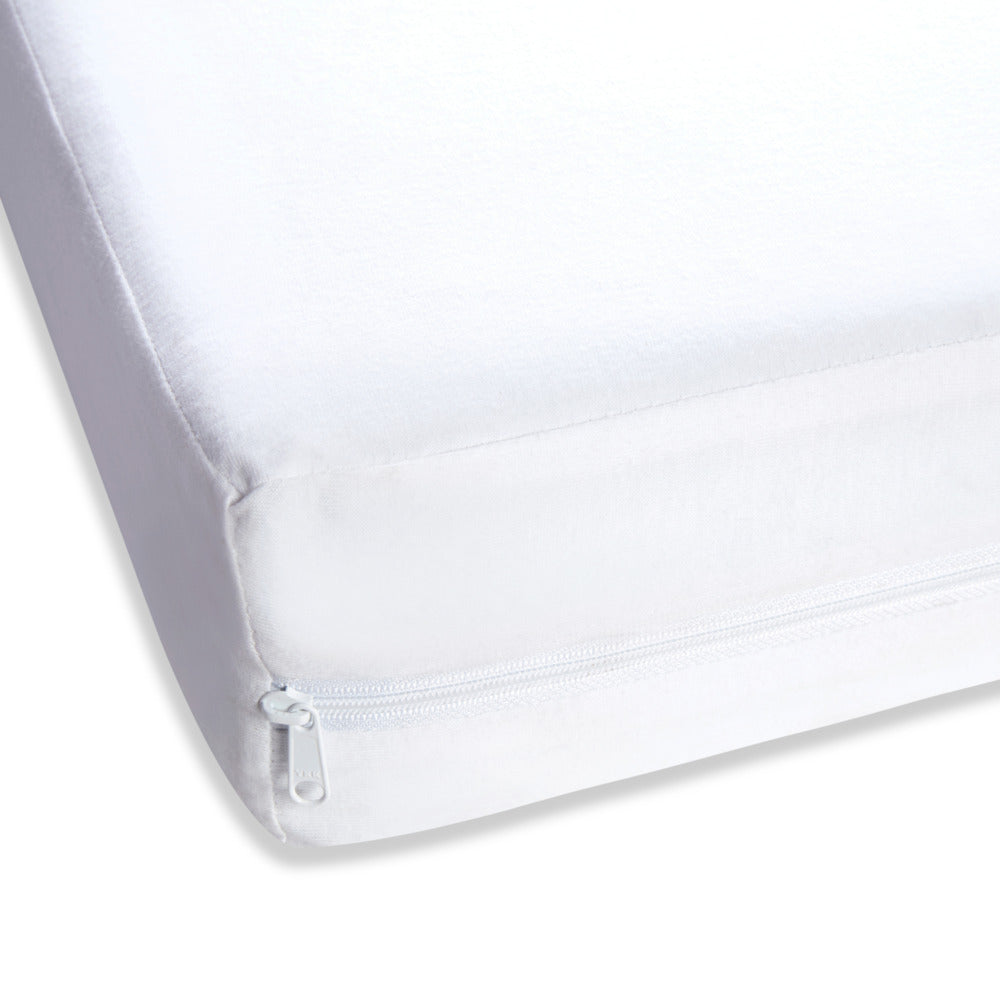 Corner of Clair de Lune Micro-Fresh® Waterproof Cot Bed Mattress Protector - 140 x 70 cm