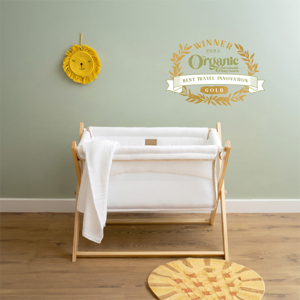 Clair de Lune Organic Folding Crib