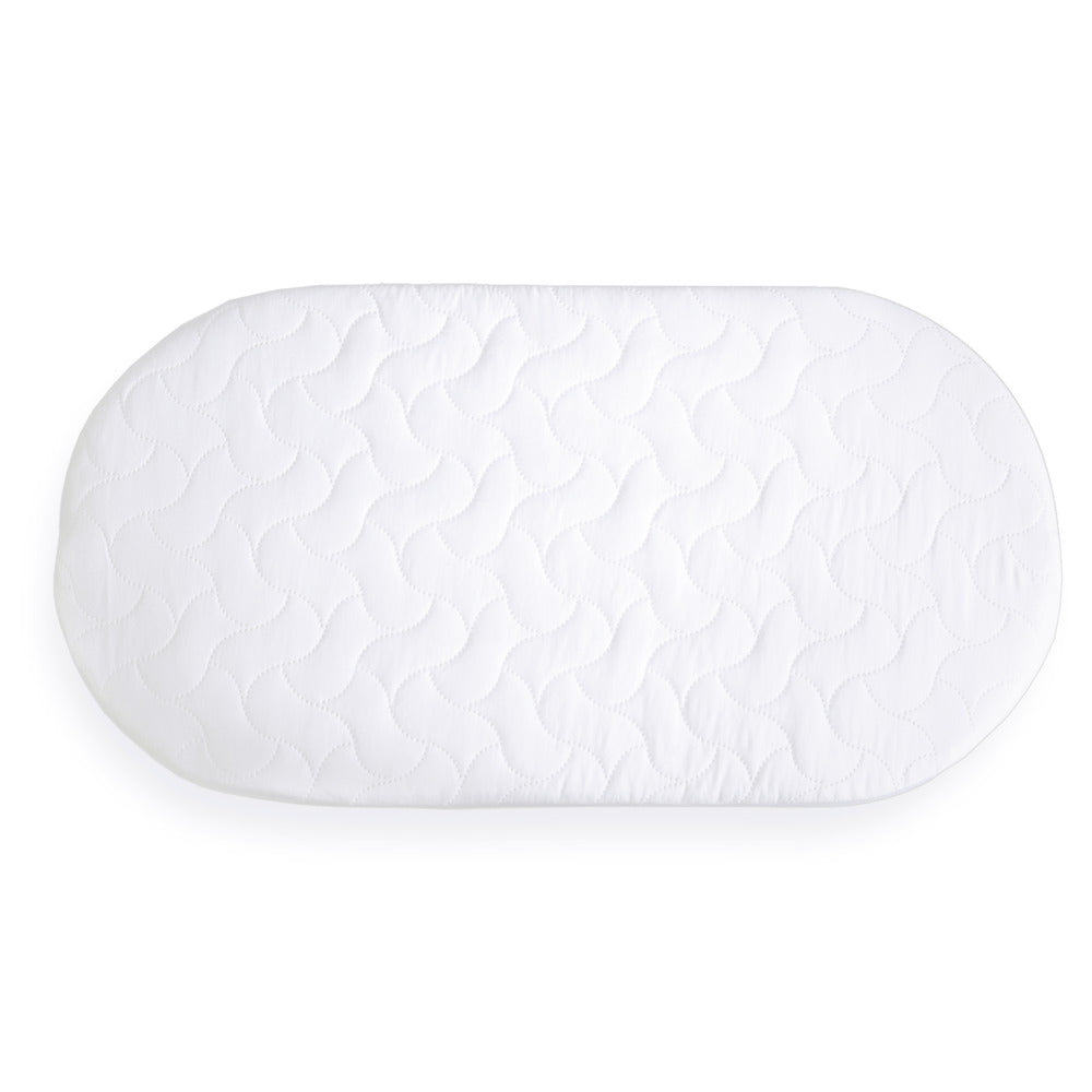 Clair de Lune Quilted Microfibre Bedside Crib Mattress (76 x 40 cm)