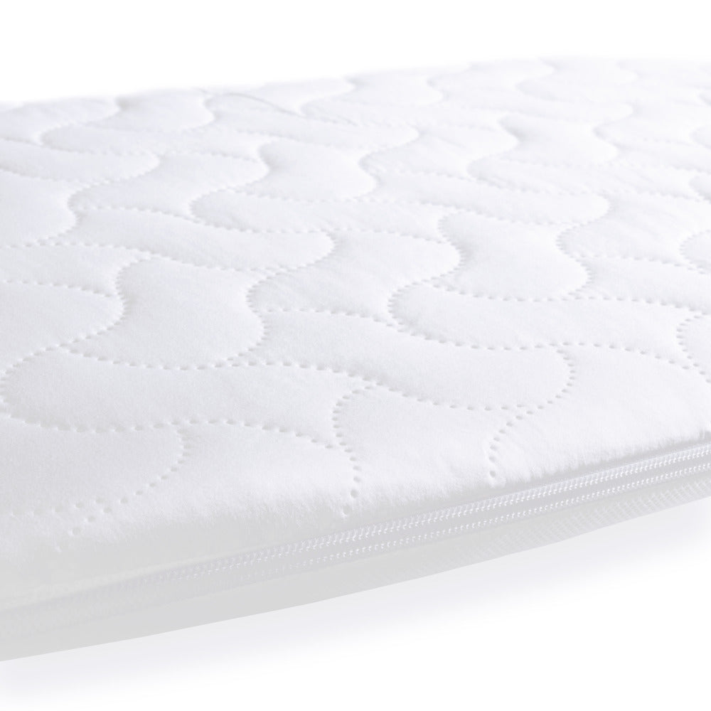 Clair de Lune Quilted Microfibre Bedside Crib Mattress (76 x 40 cm)