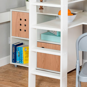 close-up-oak-doors-and-shelving-books-space