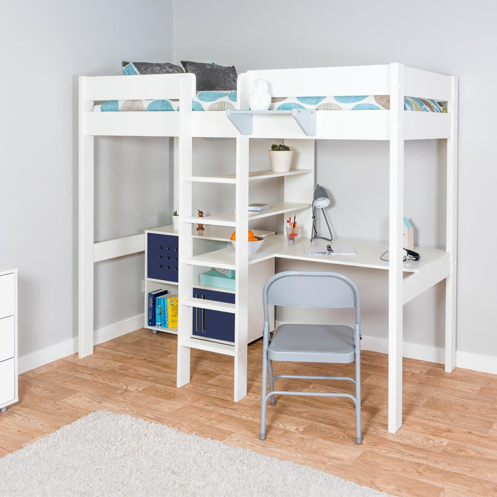 high-sleeper-built-in-desk-2-blue-doors-shelving-space-white