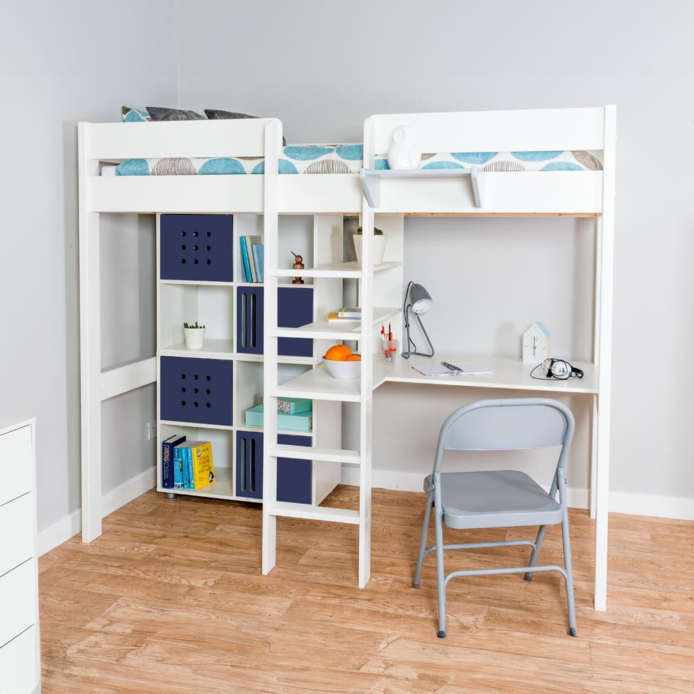 white-high-sleeper-desk-space-four-blue-doors-two-cube