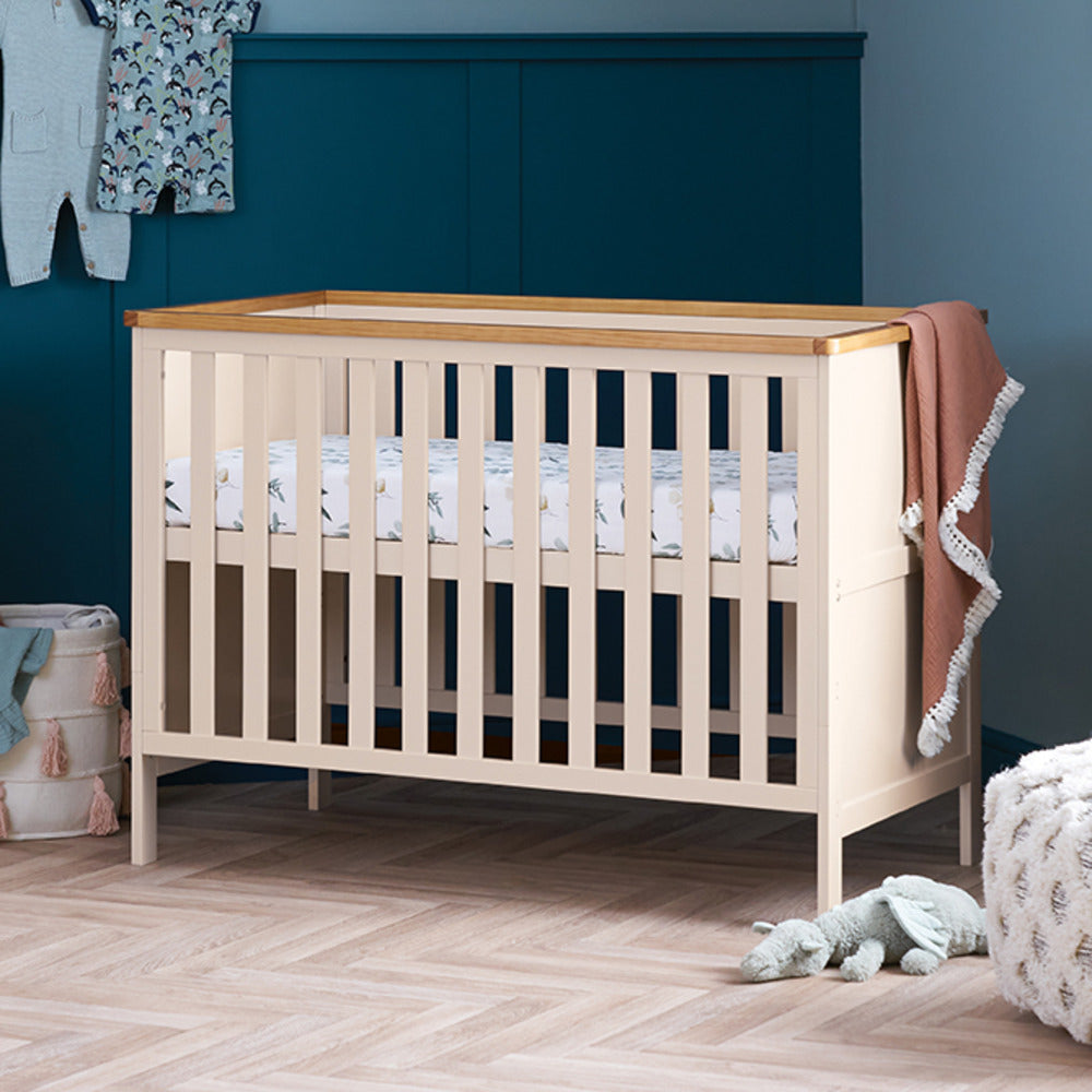 Obaby Evie Mini Cot Bed - Cashmere