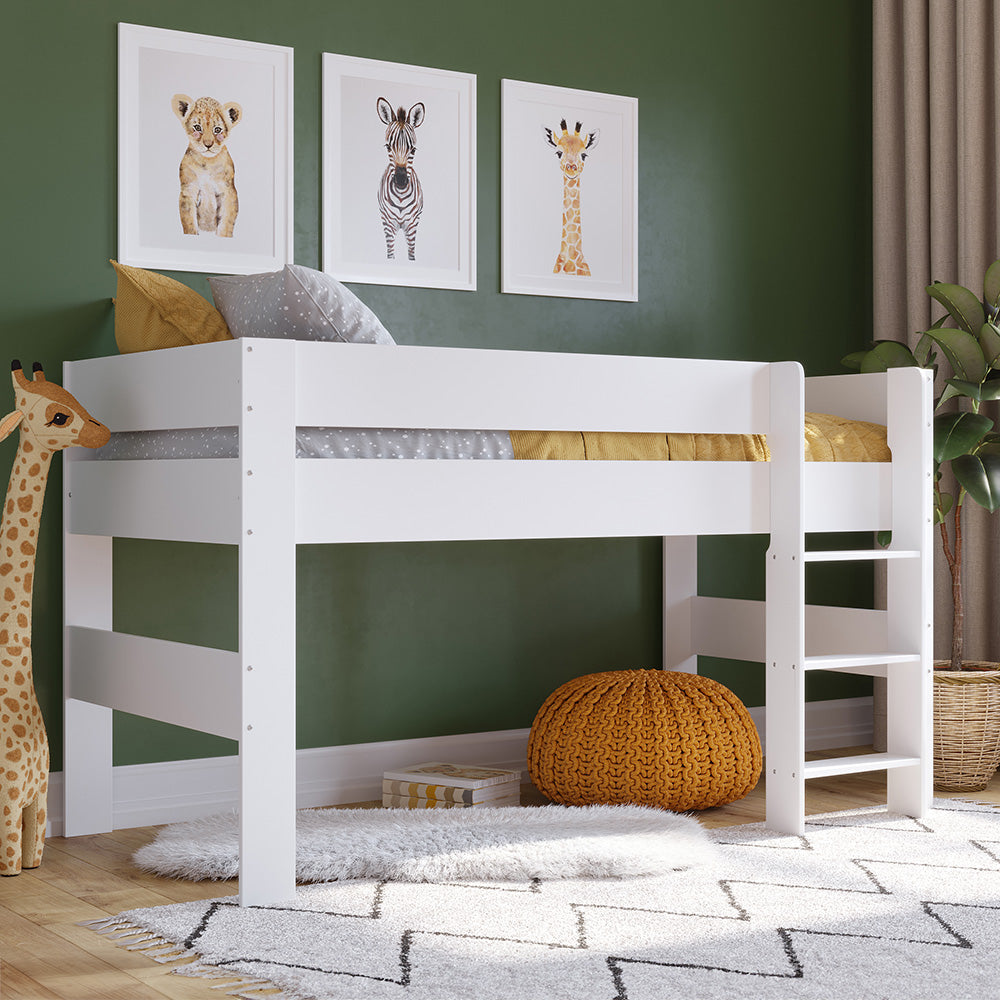 Kidsaw Coast White Midsleeper Bed