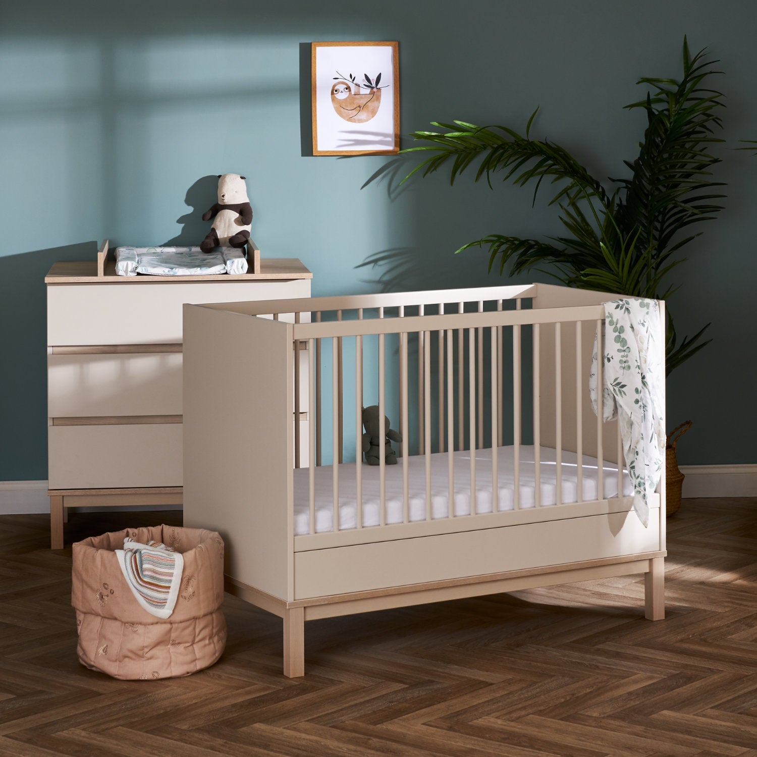 Obaby Astrid Mini Cot Bed - White