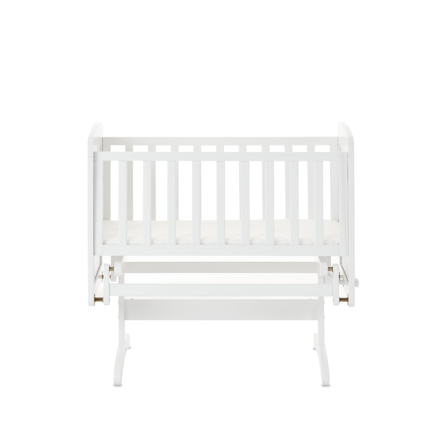 Obaby Gliding Crib - White