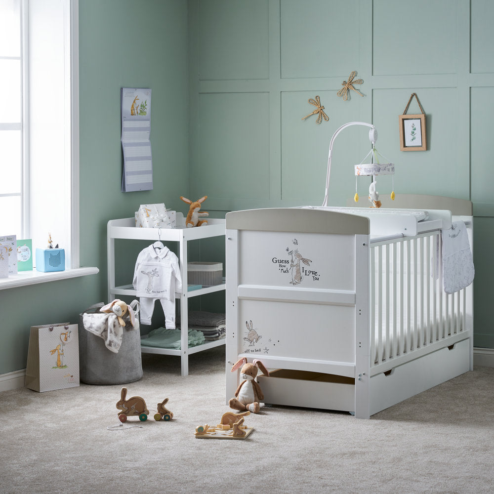 Obaby Grace Inspire Scribble Cot Bed