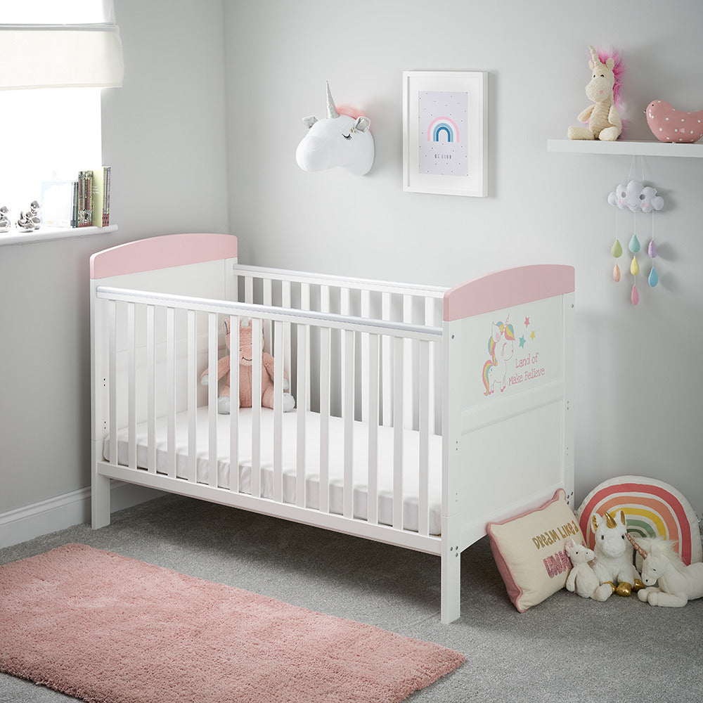 Obaby Grace Inspire Unicorn Cot Bed