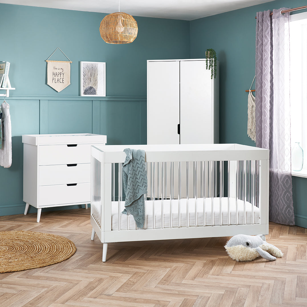 Obaby Maya 3 Piece Nursery Room Set - Acrylic