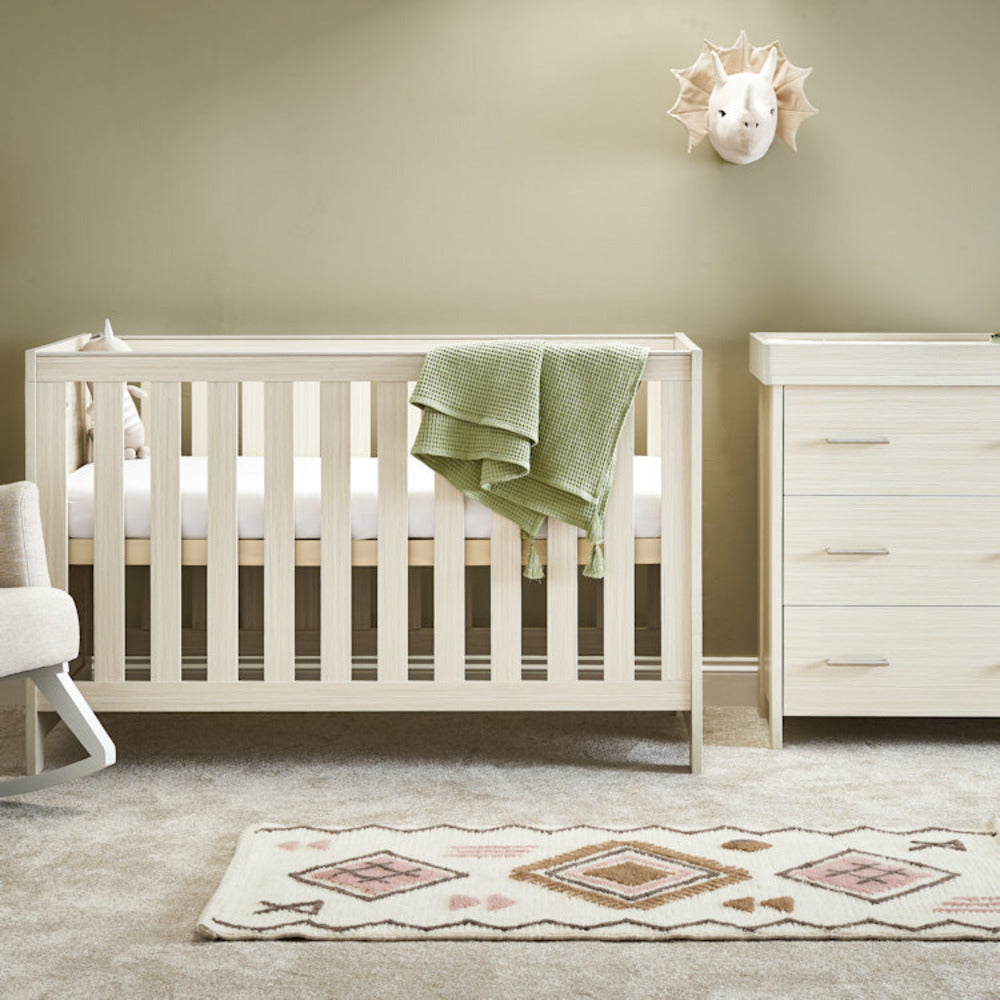 Obaby Nika Nursery 2 Piece Room Set - Oatmeal