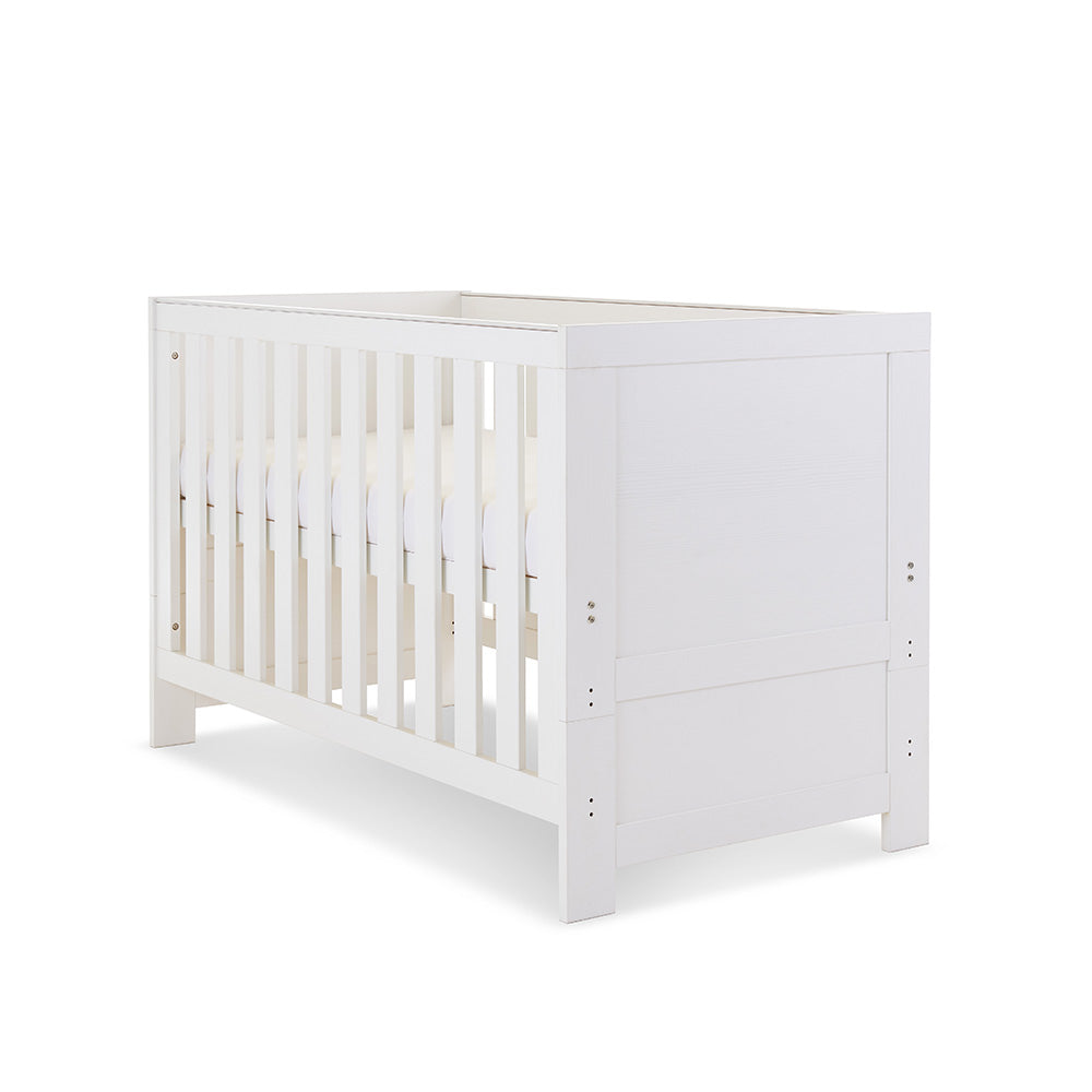 Obaby Nika Nursery 3 Piece Room Set - White