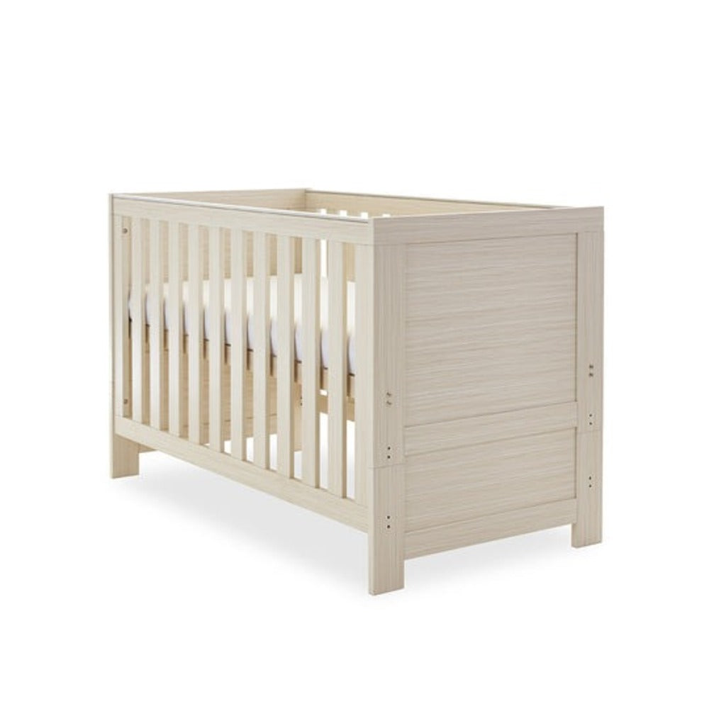 Obaby Nika Nursery Cot Bed - Oatmeal