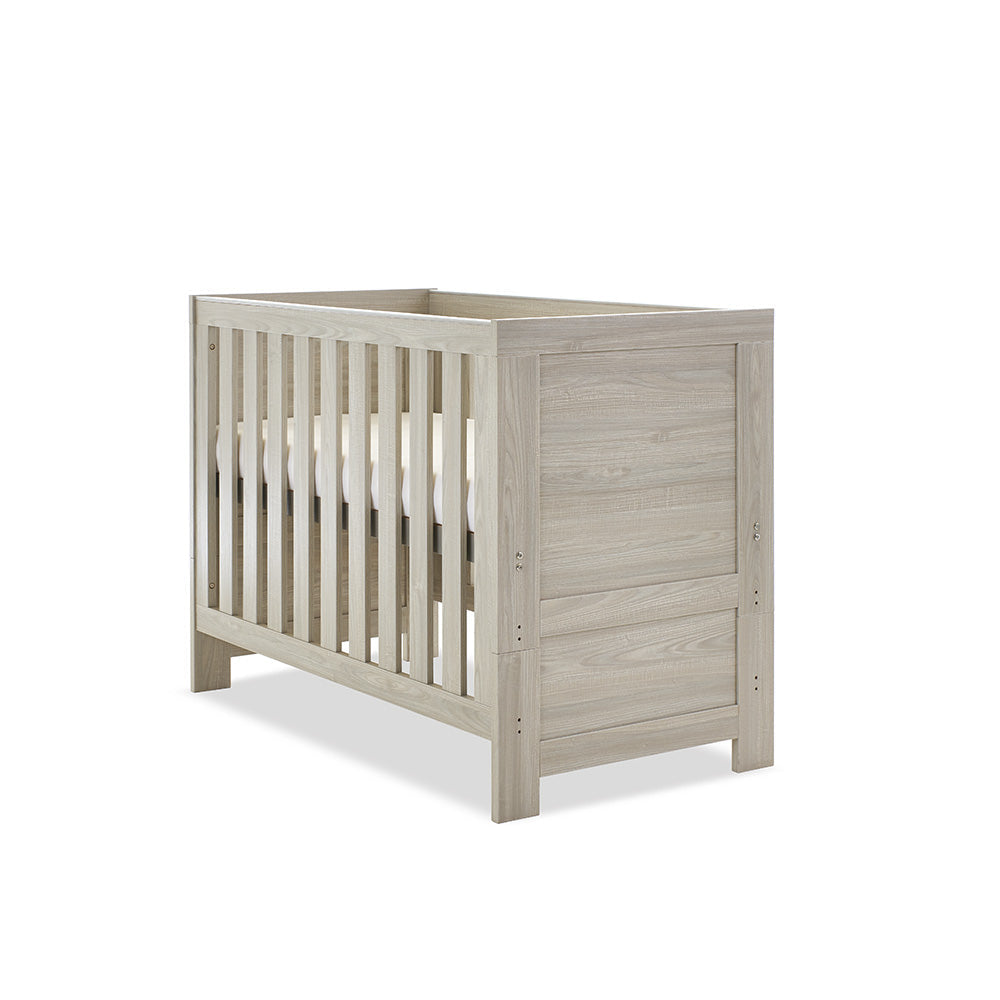 Obaby Nika Nursery Mini Cot Bed - Grey