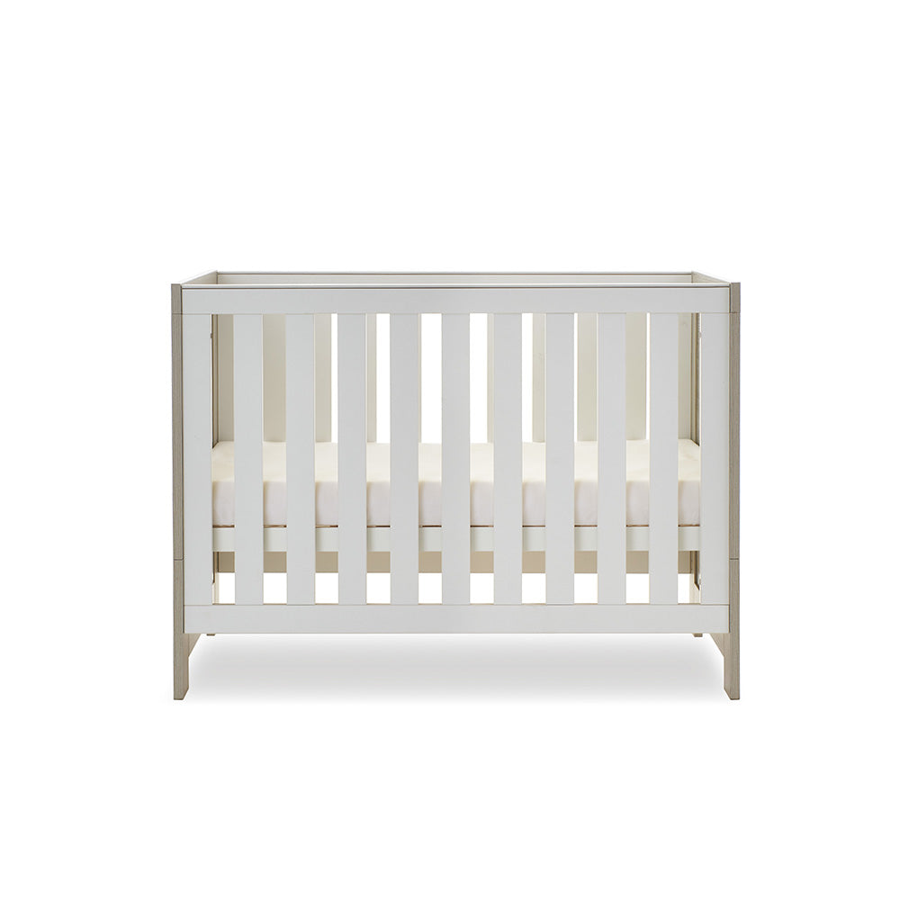 Obaby Nika Nursery Mini Nursery 2 Piece Room Set - Grey & White