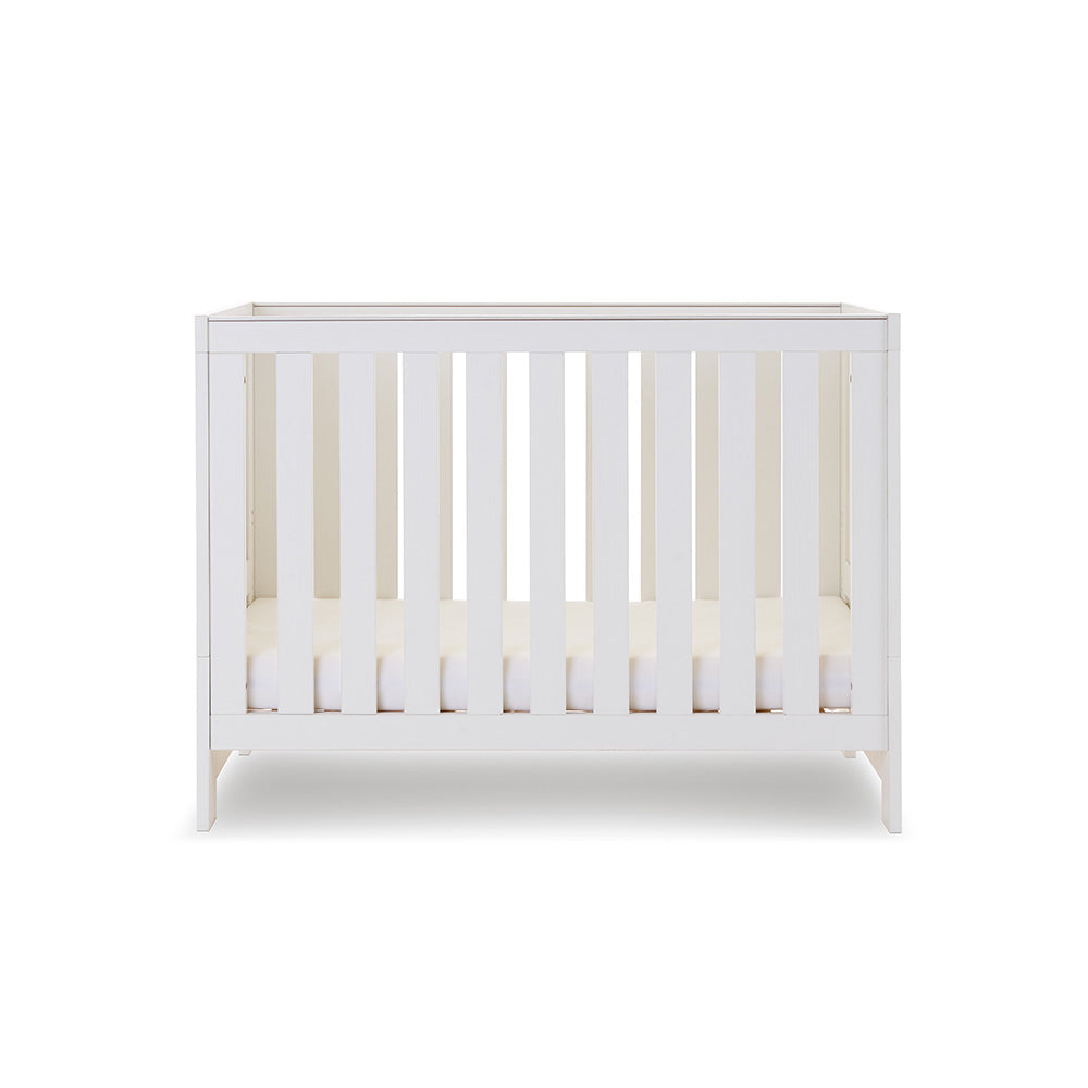 Obaby Nika Nursery Mini Nursery 3 Piece Room Set - White