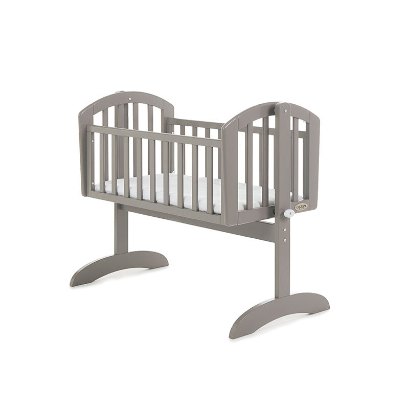 Obaby Sophie Swinging Crib - Taupe Grey