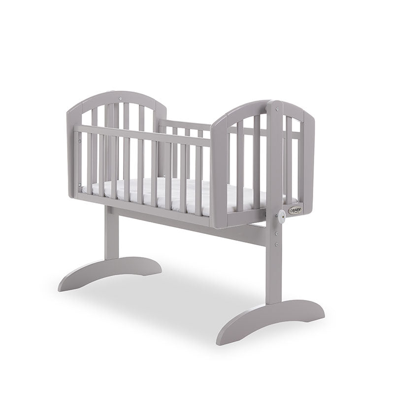 Obaby Sophie Swinging Crib - Warm Grey