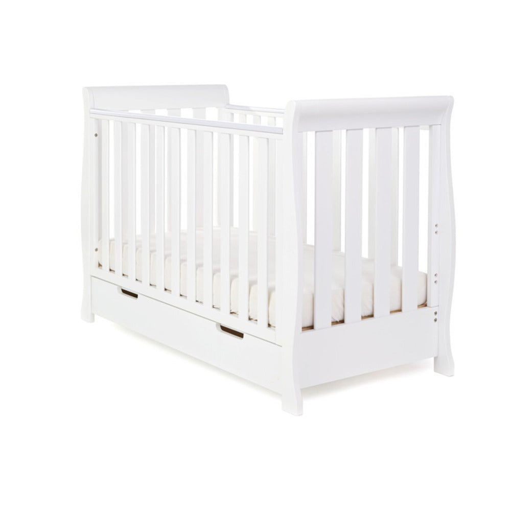 Obaby Stamford Mini Sleigh 2 Piece Room Set - White