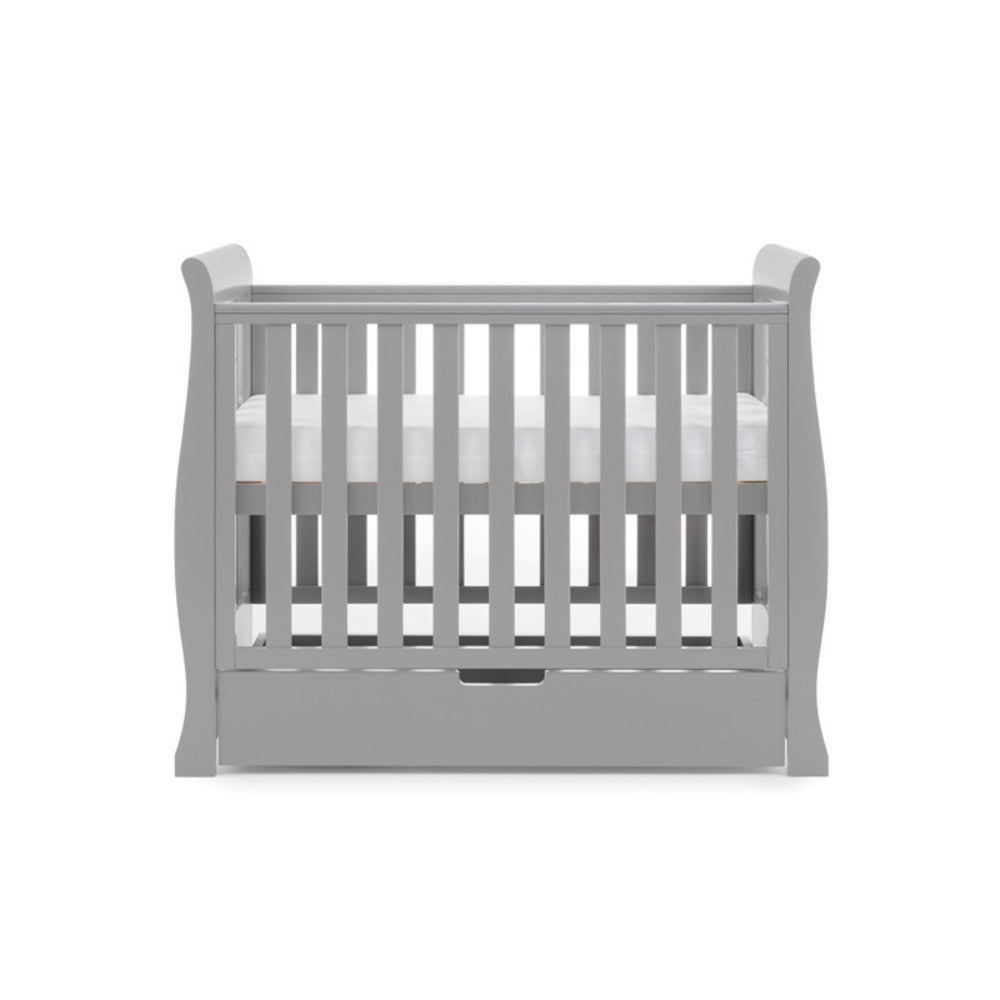 Obaby Stamford Space Saver Sleigh - Warm Grey