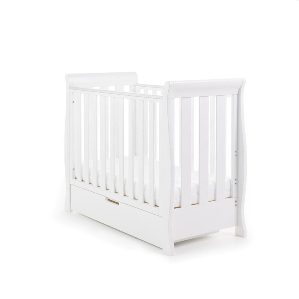 Obaby Stamford Space Saver Sleigh - White