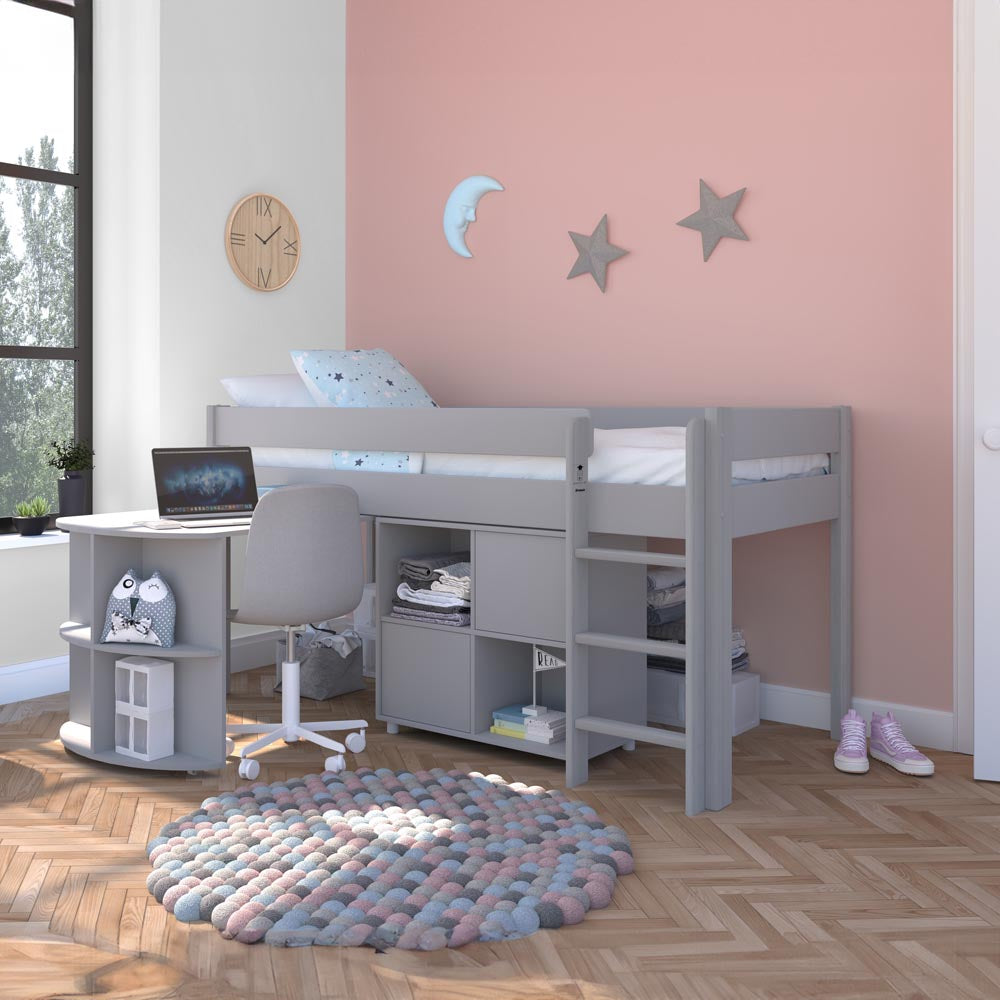 grey-midsleeper-with-pullout-desk-and-cube-unit-shelving-space