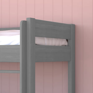 close-up-footboard-grey-wooden-sleek-plain-design