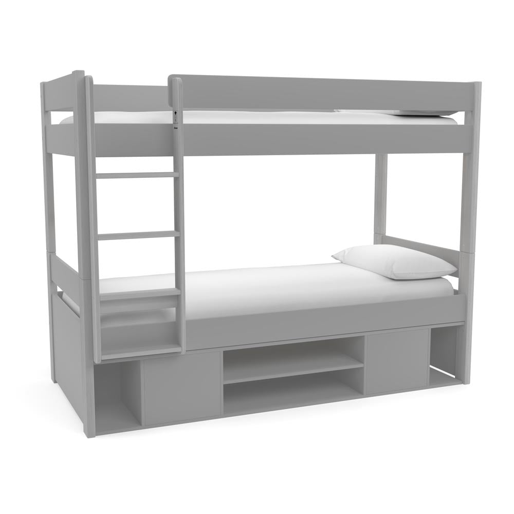 fully-assembled-grey-detachable-bunk-bed-with-two-doors