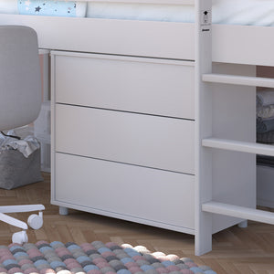 close-up-white-drawer-chest-three-compartments-clothes-space