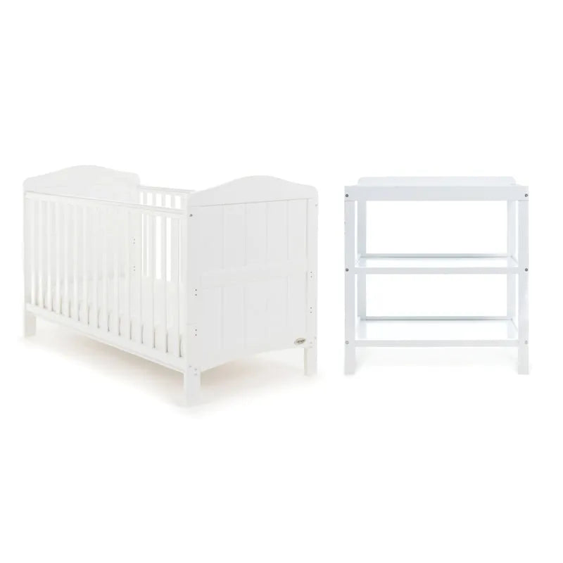 Obaby Whitby Nursery 2 Piece Room Set - White