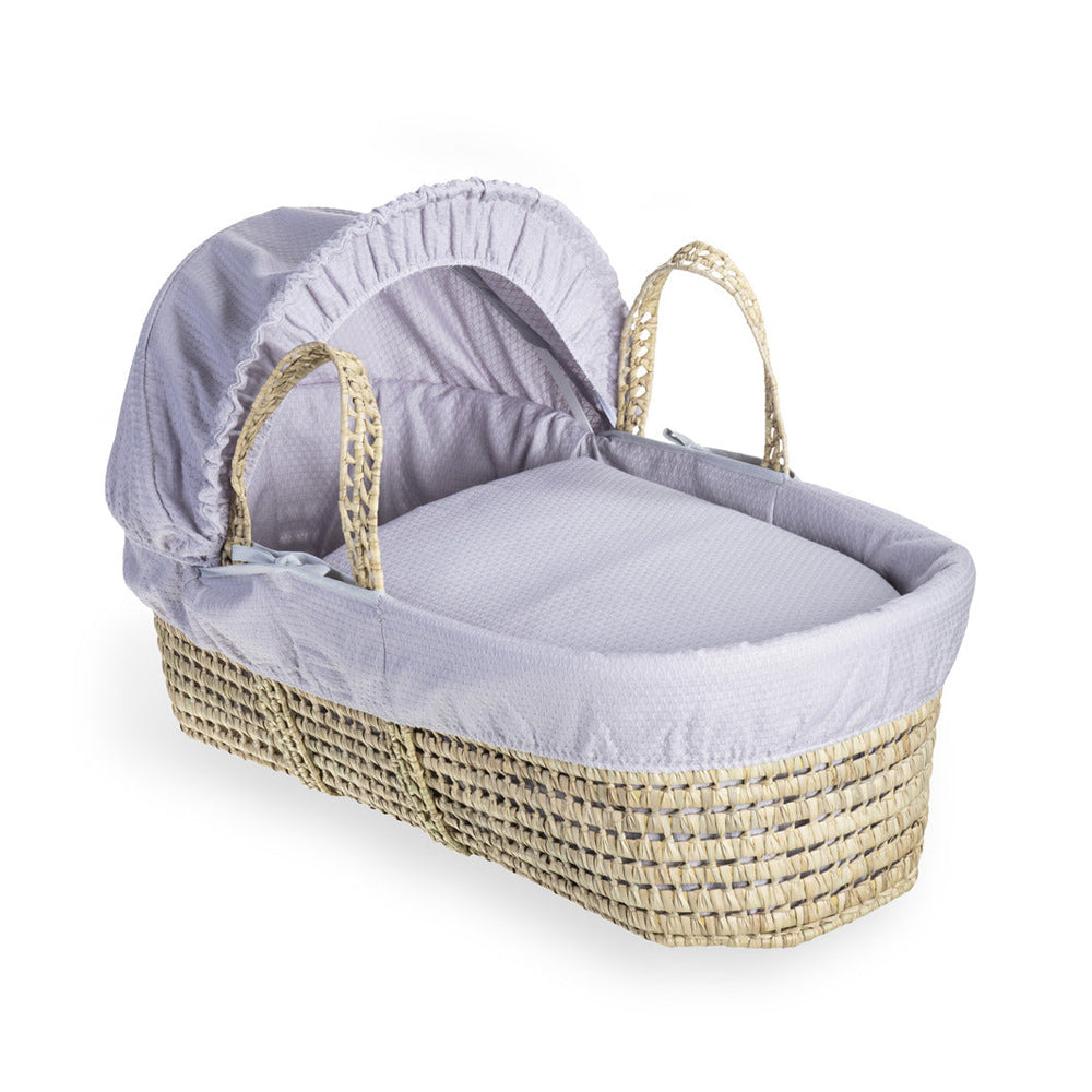 Clair de Lune Cotton Dream Palm Moses Basket