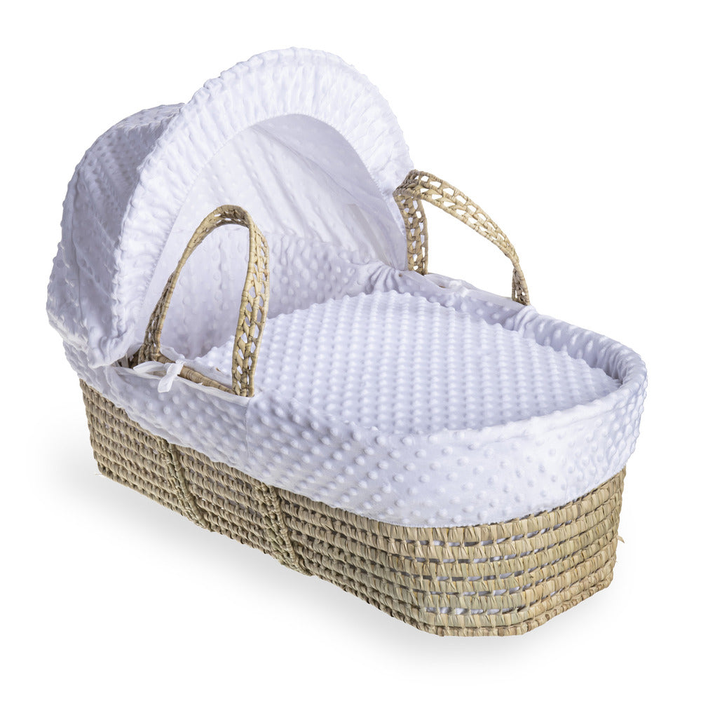 Clair de Lune Dimple Palm Moses Basket