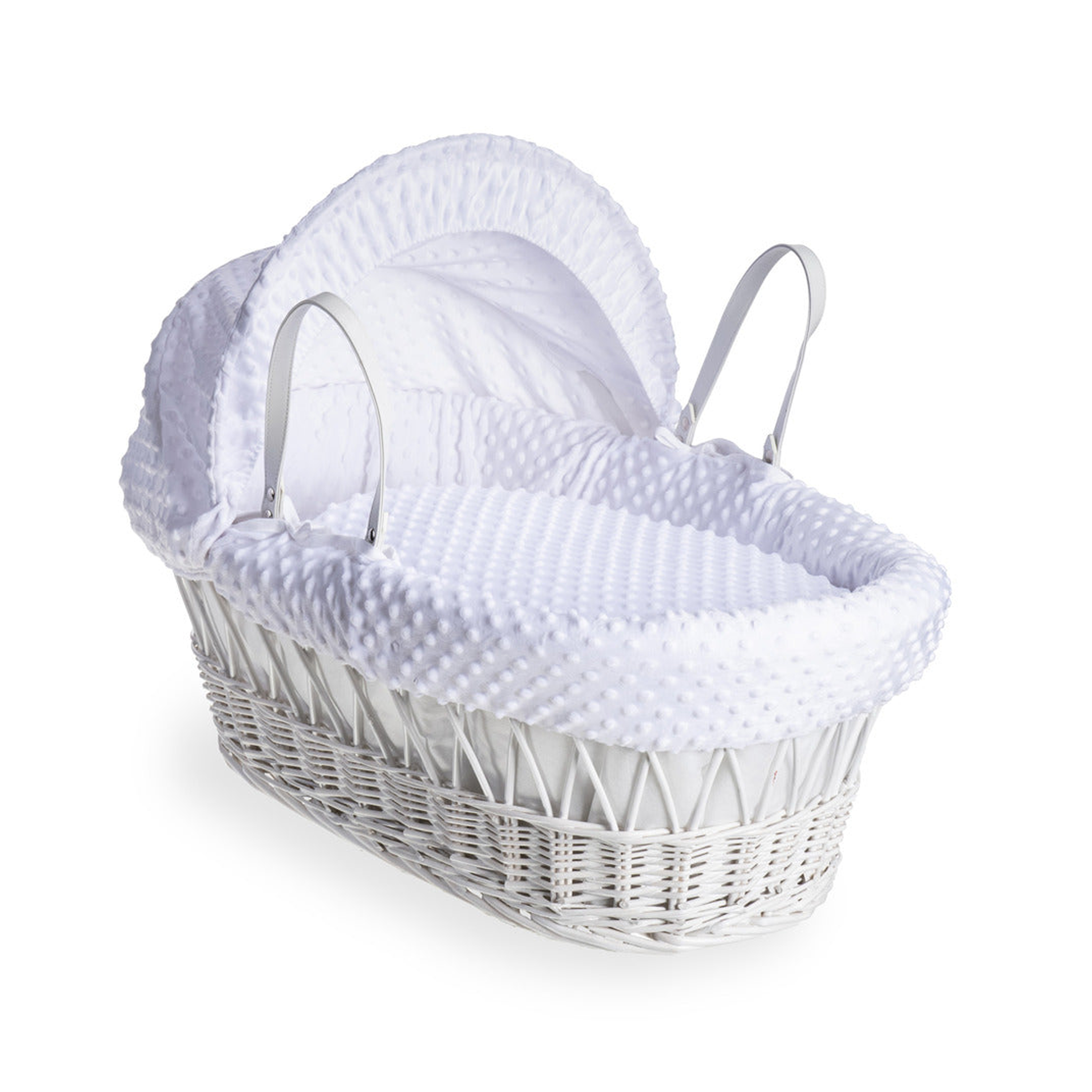 Clair de Lune Dimple Moses Basket Bedding Set